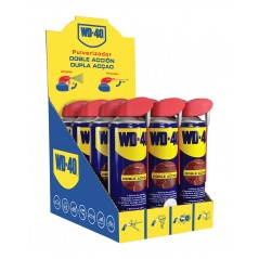 WD-40 Expositor spray lubricante aplicador doble uso 500ML 12UDS 93193