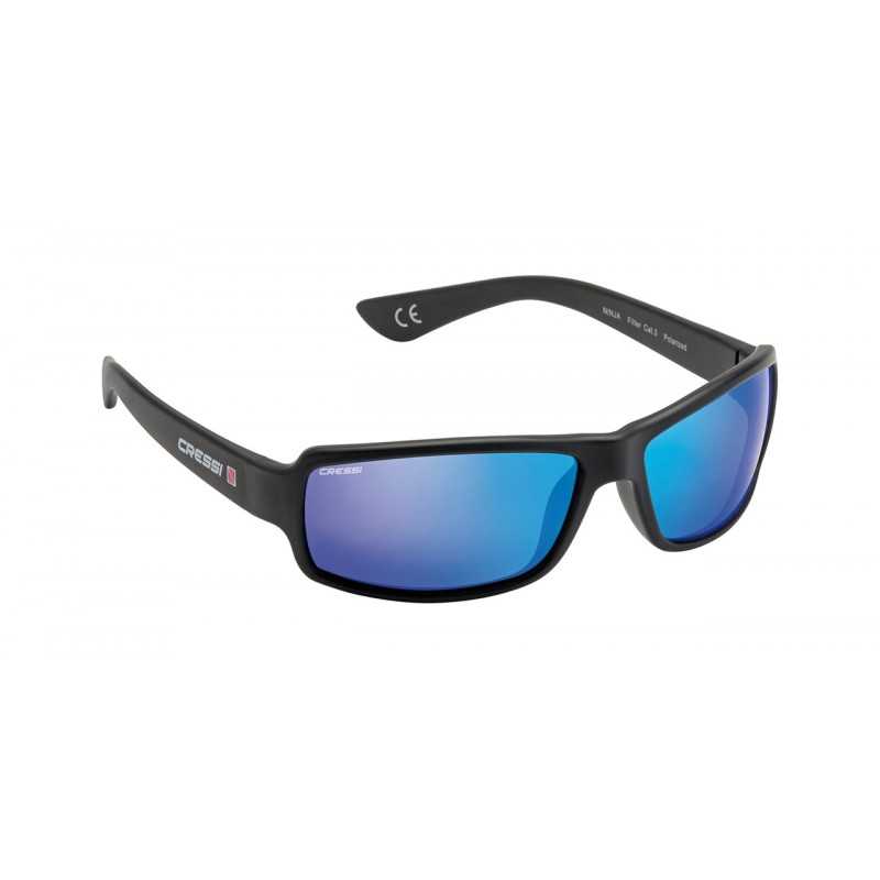 CRESSI Gafas de sol NINJA con cristales polarizados y anti-UV para uso casual EDB 100006