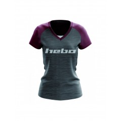 HEBO Camiseta mujer trial offroad bicicleta montaña maga corta LEVEL PRO HB2011