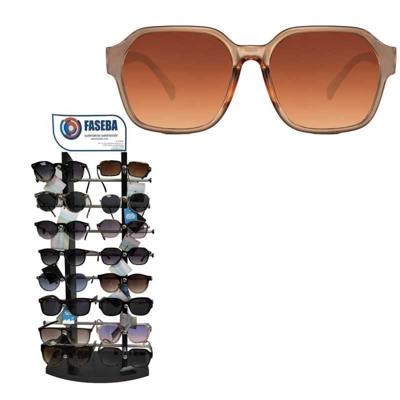 FASEBA Gafas de sol casual mujer montura plástico 07229