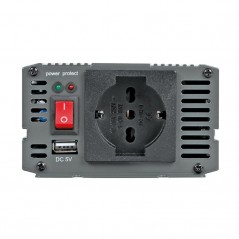 LAMPA Transformador con puerto usb 5V 12V - 220V 500W LAM74513