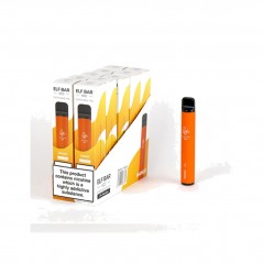 VARIOS Elfbar mango flavor 600 puffs vape 20 MG 10U (10UD) 07281